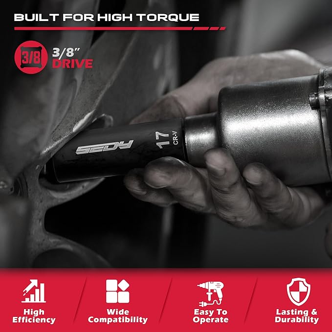 3/8" Drive Impact Socket Set - Image 2