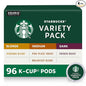 Starbucks K-Cup Coffee Pods, Starbucks Blonde, Medium and Dark Roast Hot or by StarbucksbyNespresso