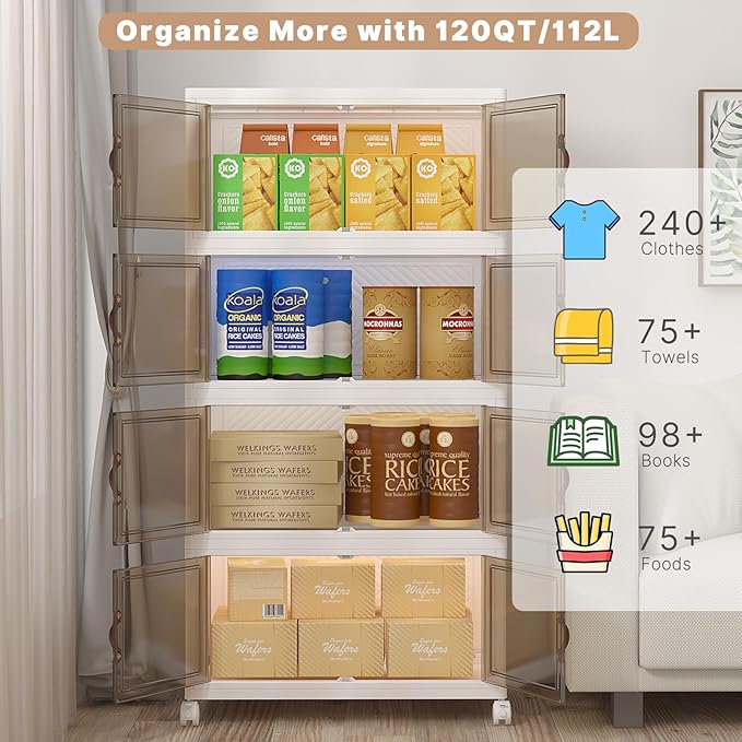 Extra Large Stackable Storage Bins - Image 3