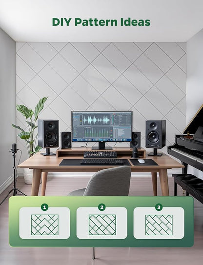 Topnaca Decorative Acoustic Soundproof Walls Panels - Image 2