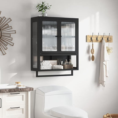 Bathroom Wall Cabinet, Over The Toilet Space Saver Storage Cabinet, Medicine - Image 2