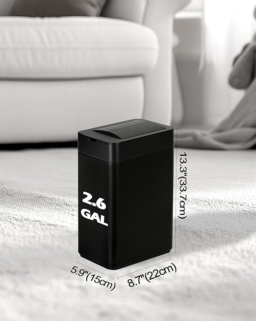 ELPHECO Bathroom Trash Can - Image 2
