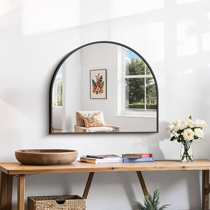 CIRCUMI Arched Wall Mirror, Metal Frame, Large Size by CIRCUMIMirror