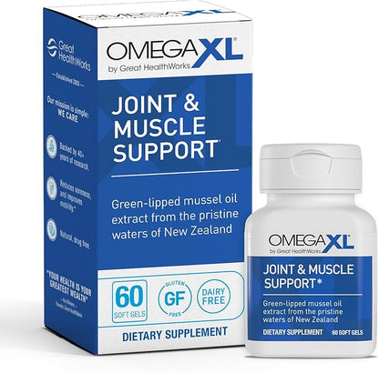 OmegaXL Joint Support Supplement, by GreatHealthWorks