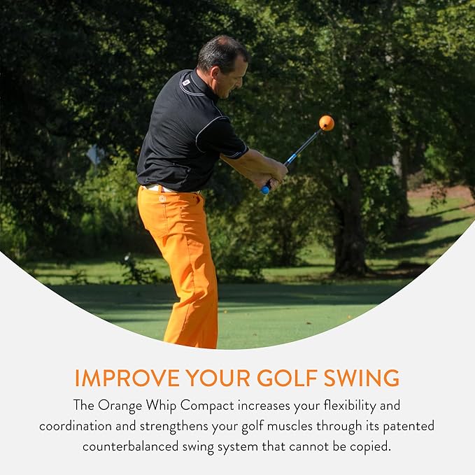 Orange Whip Golf Swing Trainer Aid Patented & Made in USA - Image 6