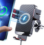 wireless car charger 15w fast charging auto-clamping air, main product view