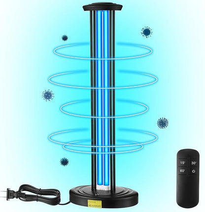 Qualirey 100W UV Light Sanitizer, Ozone Free, Safe by Acomfortablehomestartshere