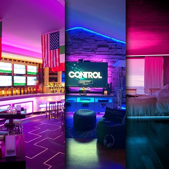 DAYBETTER LED Strip Lights 100ft RGB Lights Strip - Image 6