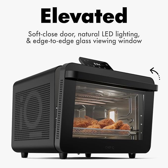 CHEF iQ MiniOven Smart Toaster Oven Air Fryer Combo, 11-in-1 Countertop - Image 10