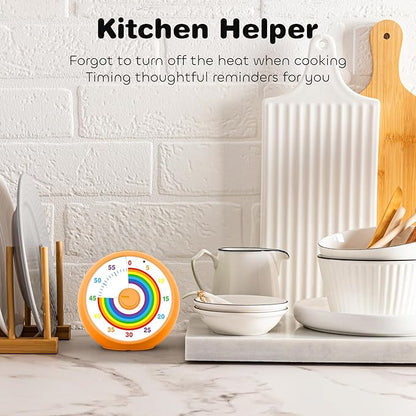 Visual Timer for Kids, 60-Minute Countdown Timer for Classroom Office Kitchen - Image 5