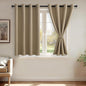 JIUZHEN Blackout Curtains with Tiebacks by JIUZHEN