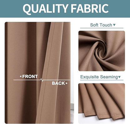 ChrisDowa Grommet Room Darkening Curtains - Image 3