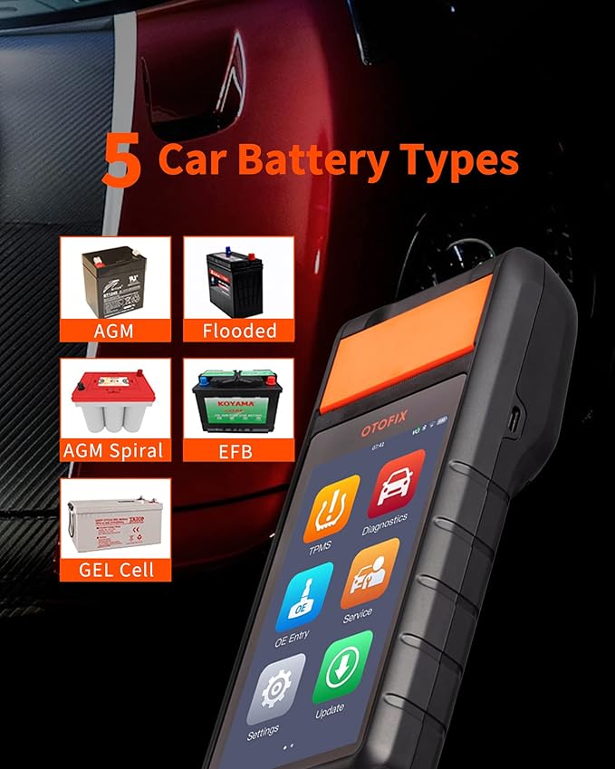 OTOFIX by Autel Professional Battery Tester - Image 8