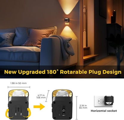 L LOHAS LED Night Light Projector, Night Lights Plug into Wall, Dusk to Dawn - Image 7