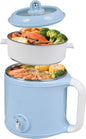 Hot Pot Electric with Steamer，2.0 L Ramen Cooker，Mini Portable Hot Pot by Unknown