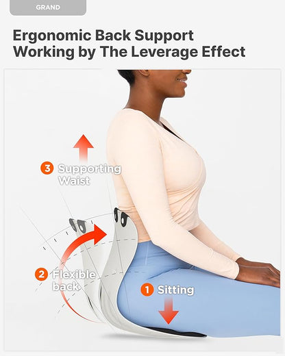 Curble GRAND 2PACK – Ergonomic Chair Back Support, Lumbar Support - Image 5