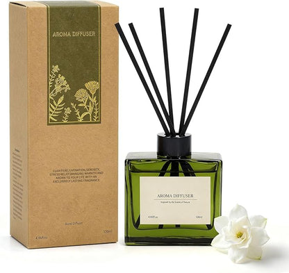 Reed Diffuser, 4 oz Jasmine Lily Scent Diffuser by GAGINGOOLD
