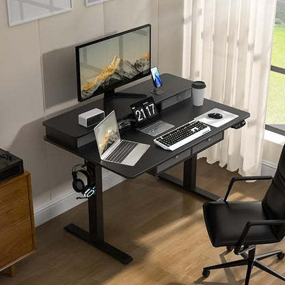 48 * 30 Inches Electric Standing Widened Desk Adjustable Height - Image 2