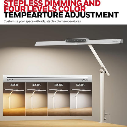 Honeywell LED Desk Lamp with Clamp - Image 5