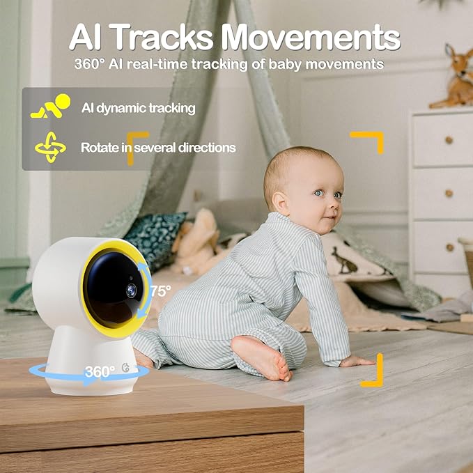 Ellie Baby Monitor No WiFi, Baby Monitor - Image 9