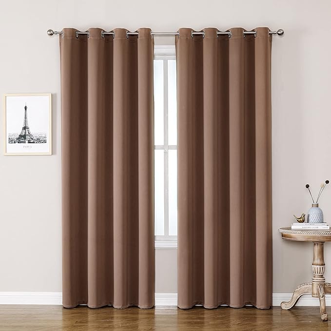 ChrisDowa Grommet Room Darkening Curtains by ChrisDowa