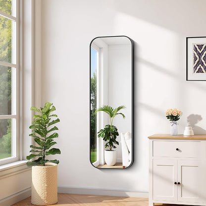 FORBATH Bathroom Mirror 48" x 16", Rectangle Black Bathroom Mirror - Image 4
