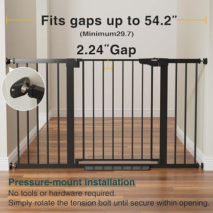Cumbor 2 Pack 29.7-54.2" Baby Gate - Image 3