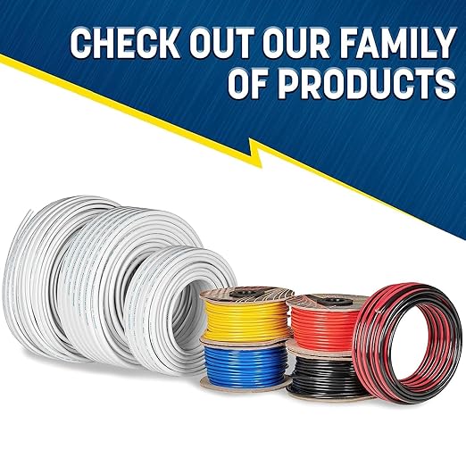 GS Power 100 Ft Duplex Marine Wire, 10 Gauge Wire, Oxygen-Free Tinned Copper 10 - Image 7
