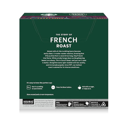Starbucks K-Cup Coffee Pods, Dark Roast Hot or Iced Coffee, French Roast - Image 8