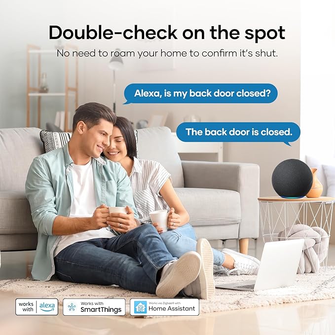 Zigbee Door Sensor 2 Pack, Mini Smart Door Sensor, Home Automation, Kid Safety - Image 7