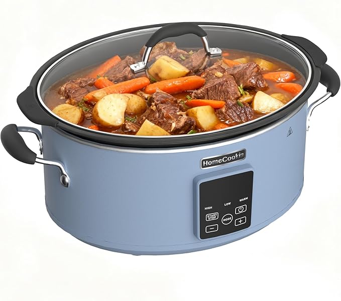 HOMECOOKIN Slow Cooker, Extra Large 10 Quart Digital Programmable Slow Cookers by HOMECOOKIN