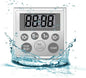NUOSWEK Digital Timer Waterproof Shower Timer Shower Clock Bathroom Kitchen by NUOSWEK