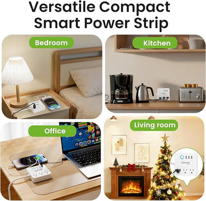 GHome Smart Power Strip Surge Protector 10A, Smart Plug That Works - Image 7