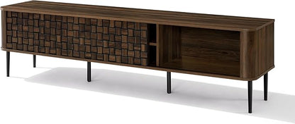 LuxenHome TV Stand for Living Room up to 80'' TVs, Media Console TV Console - Image 8