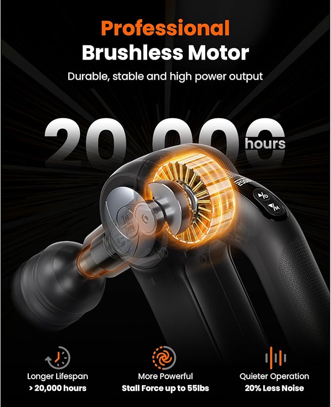 BOB AND BRAD D5 Pro Plus Massage Gun - Image 5