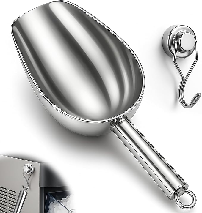 Stainless Steel Ice Scoop for Freezer by Mityrain
