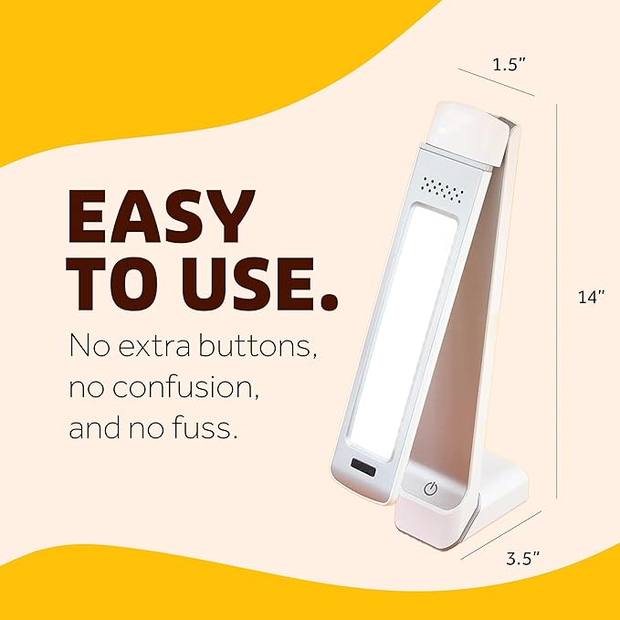 Circadian Optics Lumos 2.0 Bright Light Therapy Desk Lamp | As Seen On Shark - Image 4