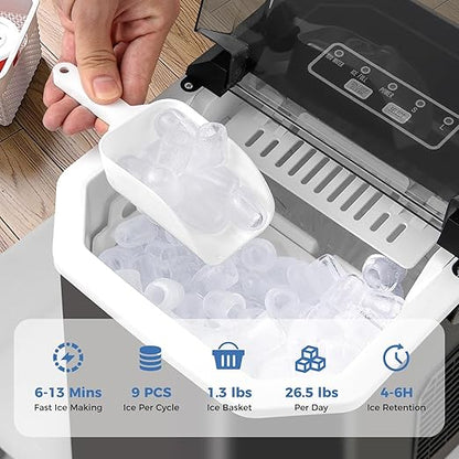 COSTWAY Countertop Ice Maker - Image 3