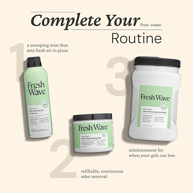 Fresh Wave Original Scent Odor Removing Gel Refill, 63 oz. | Safer Odor - Image 7