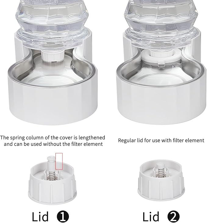 RIZZARI Large Gravity Water Dispenser: 8L Automatic Water Feeder - Image 3