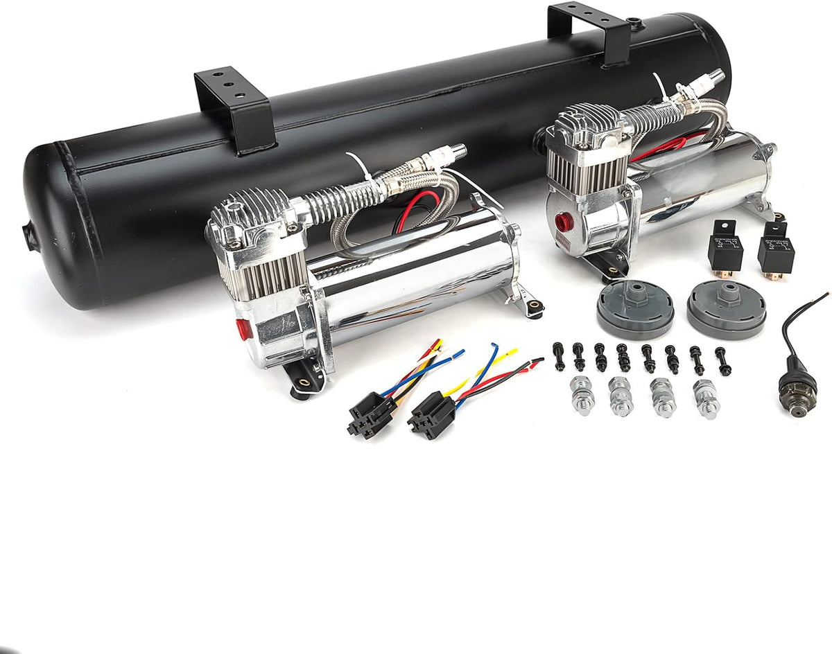 chrome 580 air compressors system kit 5 gal, main product view