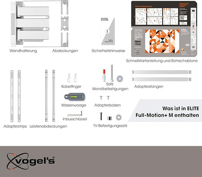 Vogel's TVM 5645 Full-Motion Ultra-Thin TV Wall Bracket - Image 8