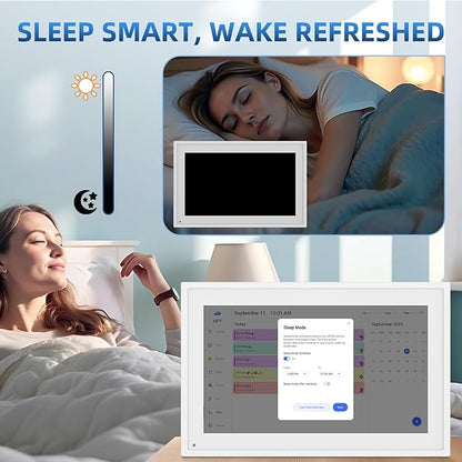 Calendar Digital 10.1 Inch, Digital Frame Combined Smart Touch Screen - Image 7