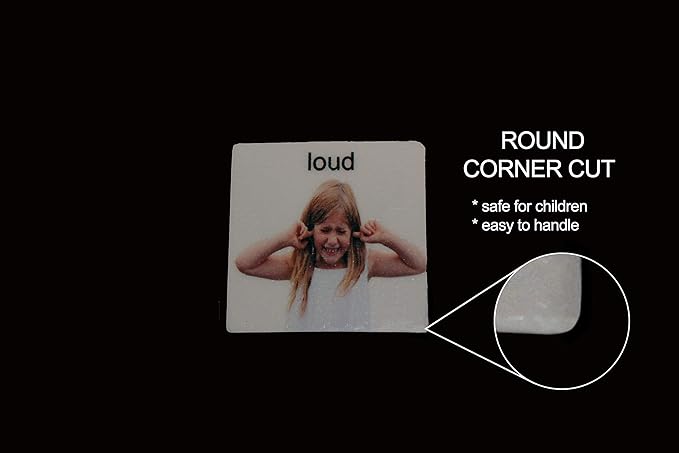 Smile4Autism Small 1.5"x1.5" Loose Visual Picture Cards, Receptive and - Image 6