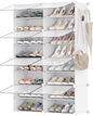 SONGMICS Shoe Rack Organizer, 8-Tier Shoe Storage Cabinet by SONGMICSbySONGMICSHOME