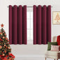 H.VERSAILTEX Christmas Blackout Curtains Premium Blackout Thermal Insulated by HVERSAILTEX