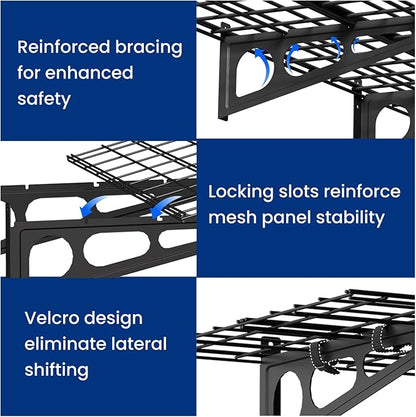 FLEXIMOUNTS 2-Pack 2x4ft Garage Shelving - Image 5