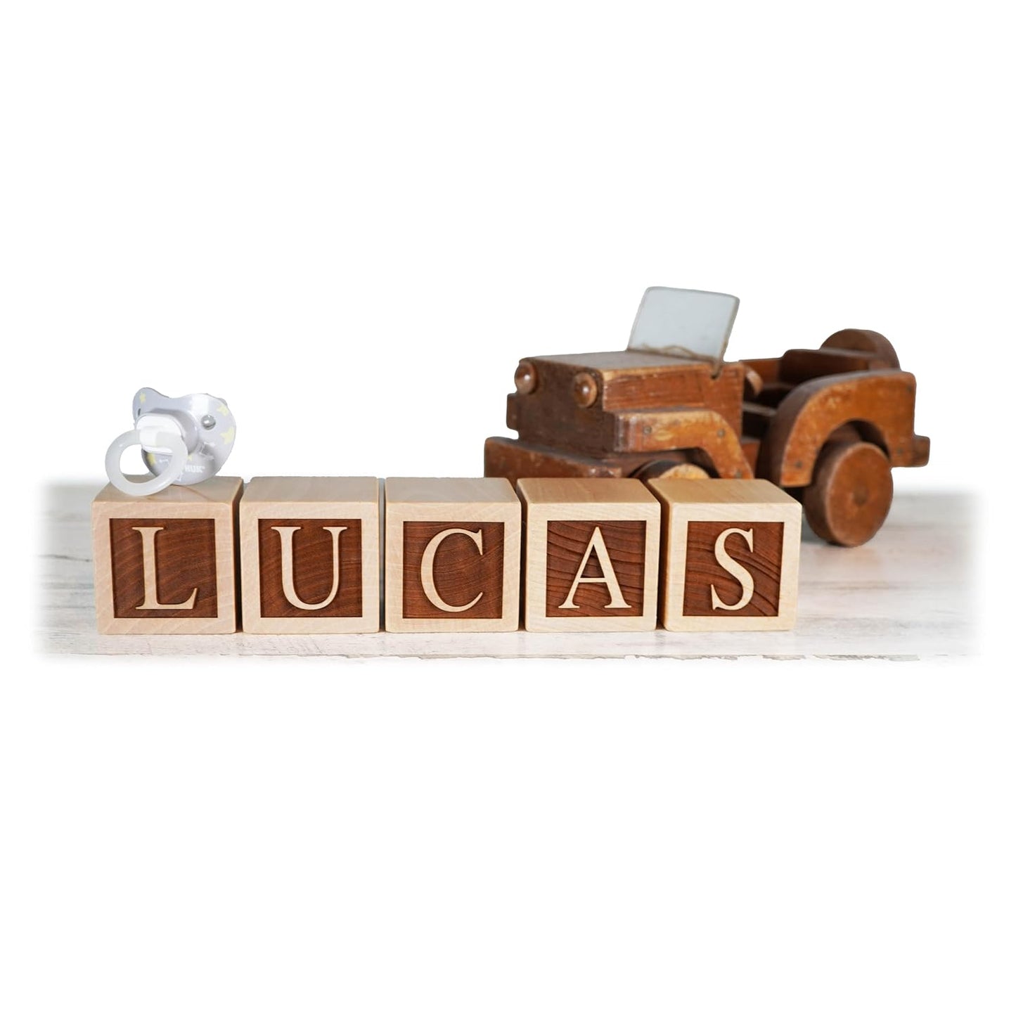 Personalized Nursery Name Block Letters - Custom Wooden Name Blocks for Vintage Nursery Decor/Custom Gift new mom boy Girl new mom Baby Shower