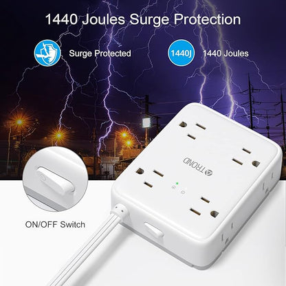 TROND Surge Protector Power Strip - Image 6