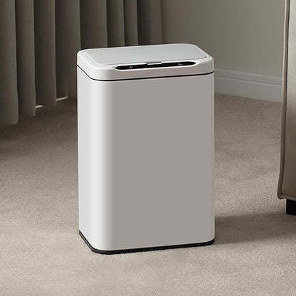 ELPHECO Stainless Steel Office Trash Can Motion Sensor Garbage Can Touchless by ELPHECOUSA